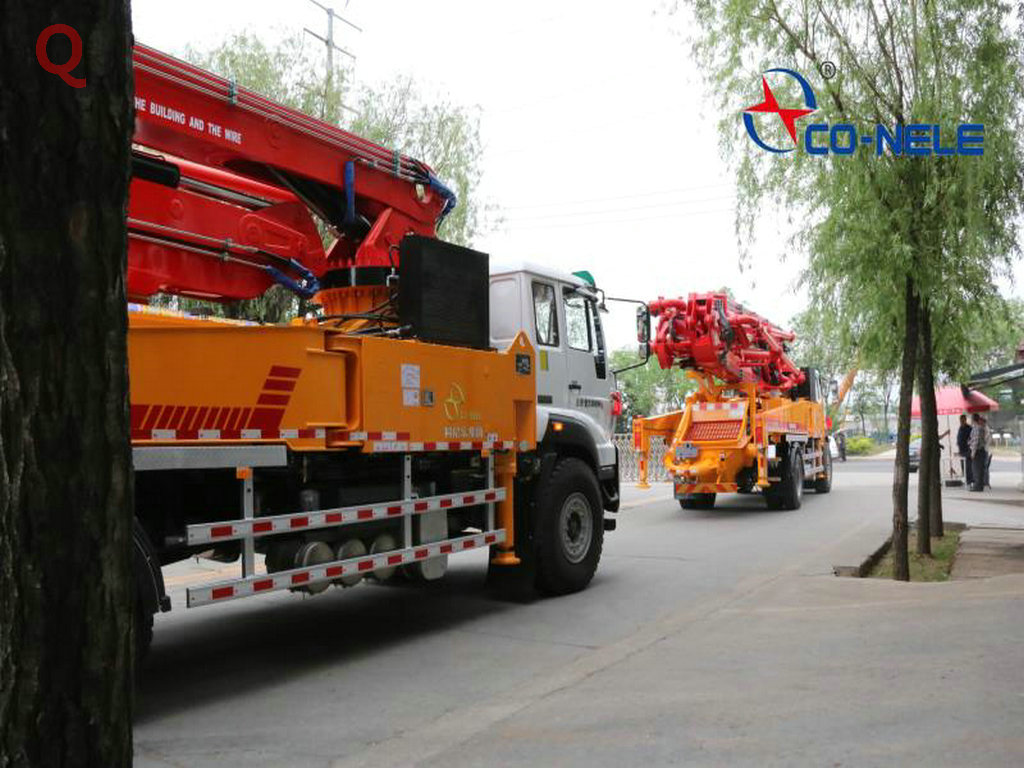 天泵，小型泵車，混凝土泵車