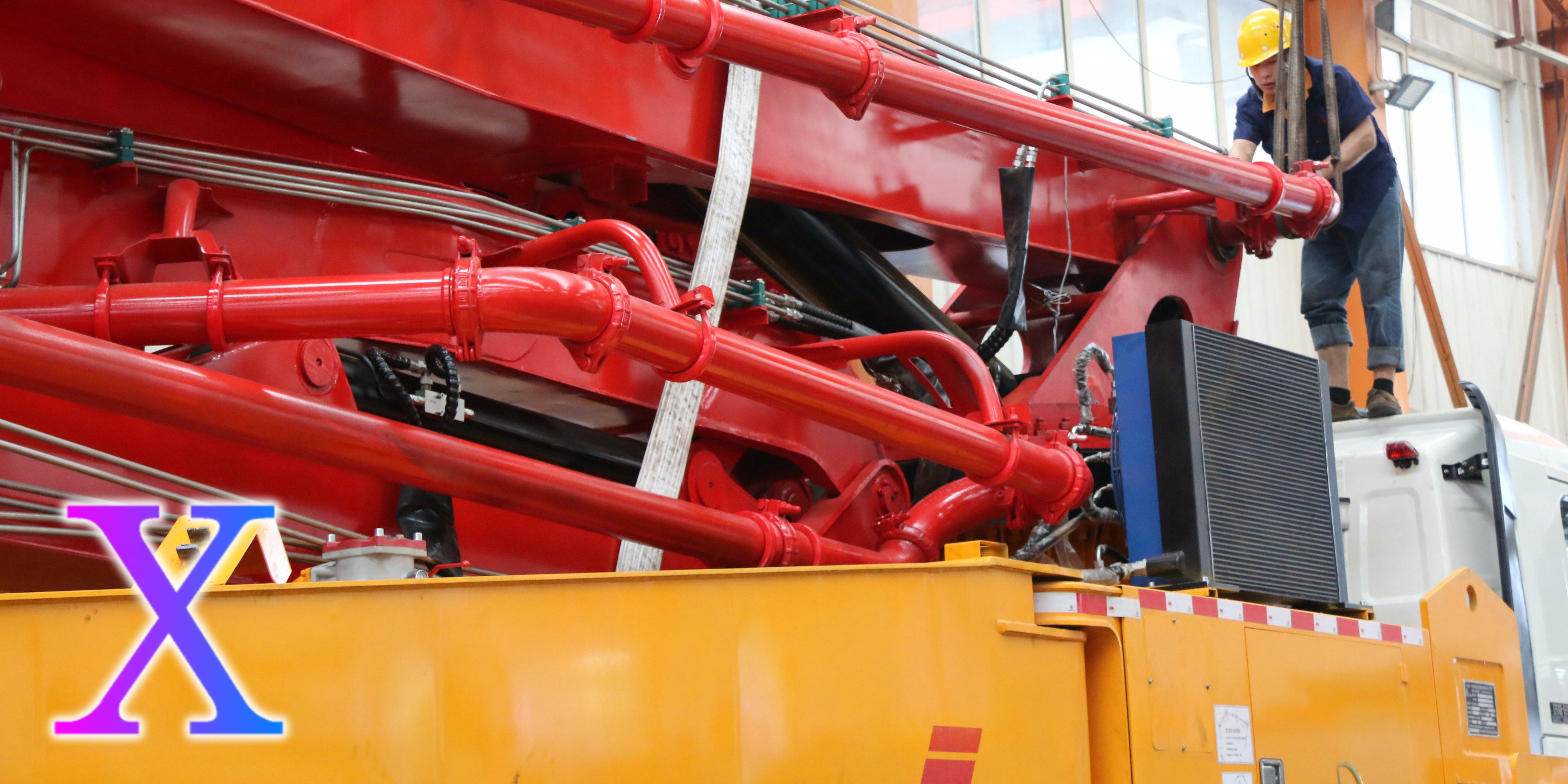 科尼樂小型混凝土泵車如何進(jìn)行結(jié)構(gòu)件的維護(hù)