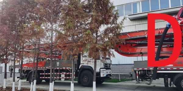 泵車分配系統(tǒng)排油、泄油管路排油