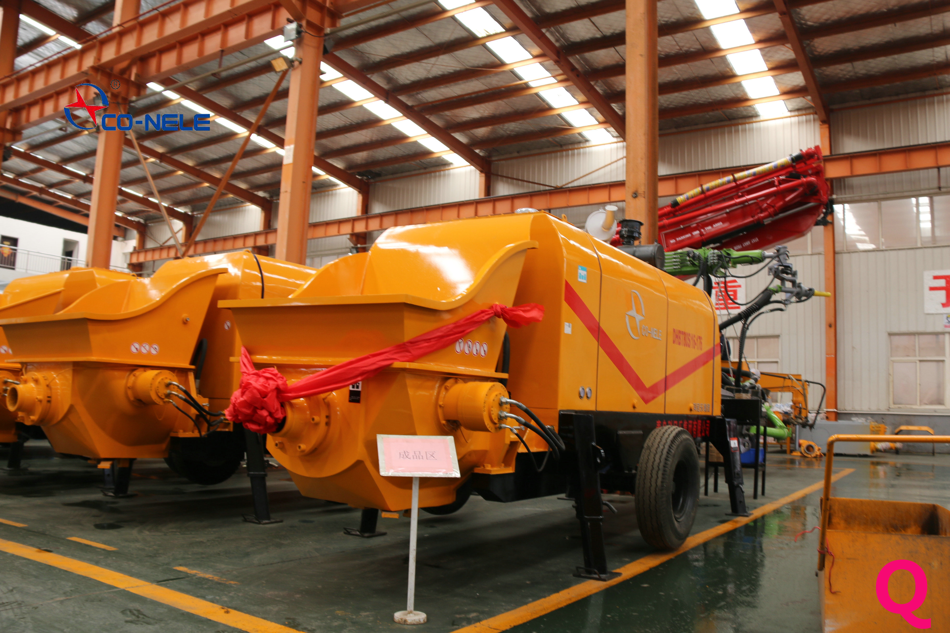 混凝土泵6，科尼樂混凝土泵