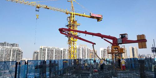 混凝土布料機(jī)筑造高樓-科尼樂集團(tuán)，您正確的選擇