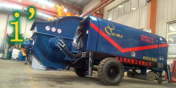 為什么科尼樂牌混凝土泵的料斗離地高度低？用意是什么？