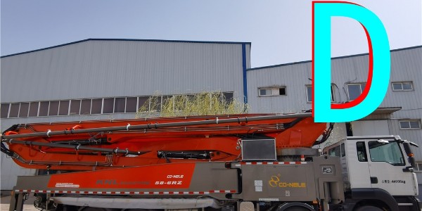 混凝土泵車根據(jù)型號的不同，自重不等