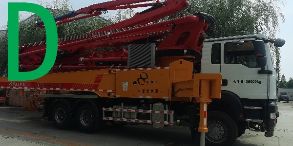 混凝土泵車試件制作結(jié)束后