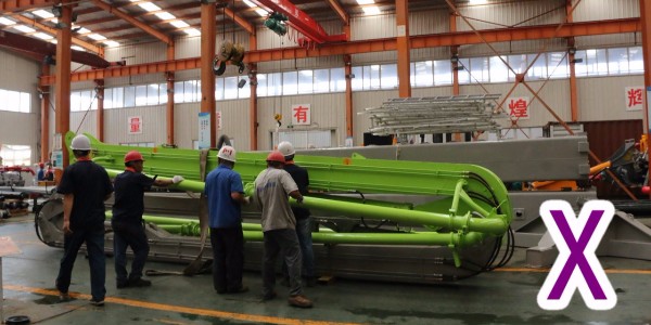 混凝土布料機之起泵管在作業(yè)時、下泵管時的注意事項知多少？